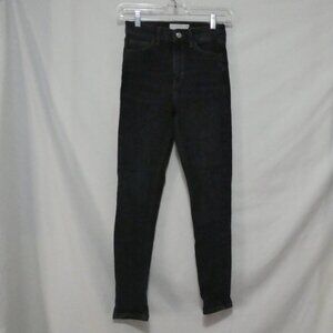 TOP SHOP - Jamie | size W 25 to fit L 32 | Navy Blue Skinny Jeans | NWOT